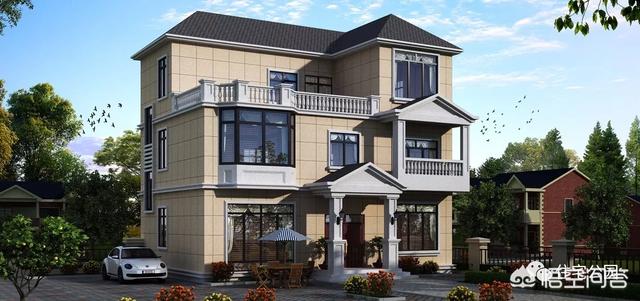 進深8.5米，開間12米，帶堂屋的樓房設計圖怎么做？