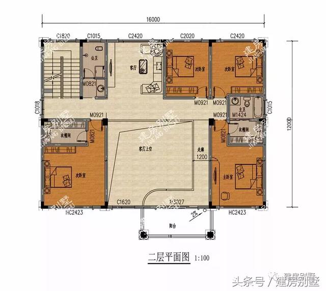 16×12米三層豪宅樓房設(shè)計(jì)圖，隔著屏幕都能感受到豪門氣息