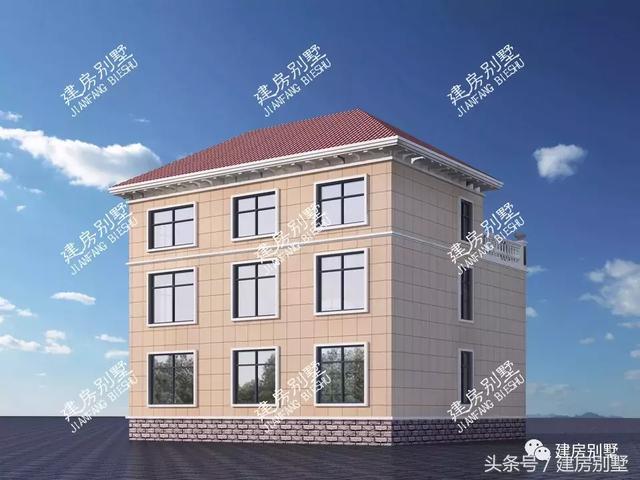 11.86*10.56米三層樓房設(shè)計(jì)方案，全村都拍手稱好