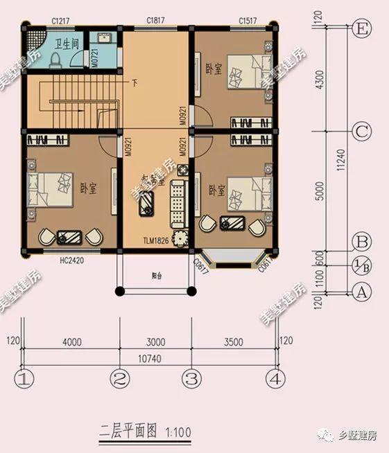 3款農(nóng)村二層小樓房設(shè)計(jì)圖，20萬建主體，讓城里人羨慕吧