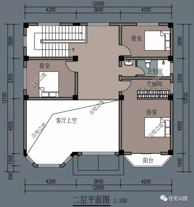 5套占地100平的時尚二層小洋樓圖，2026年新款