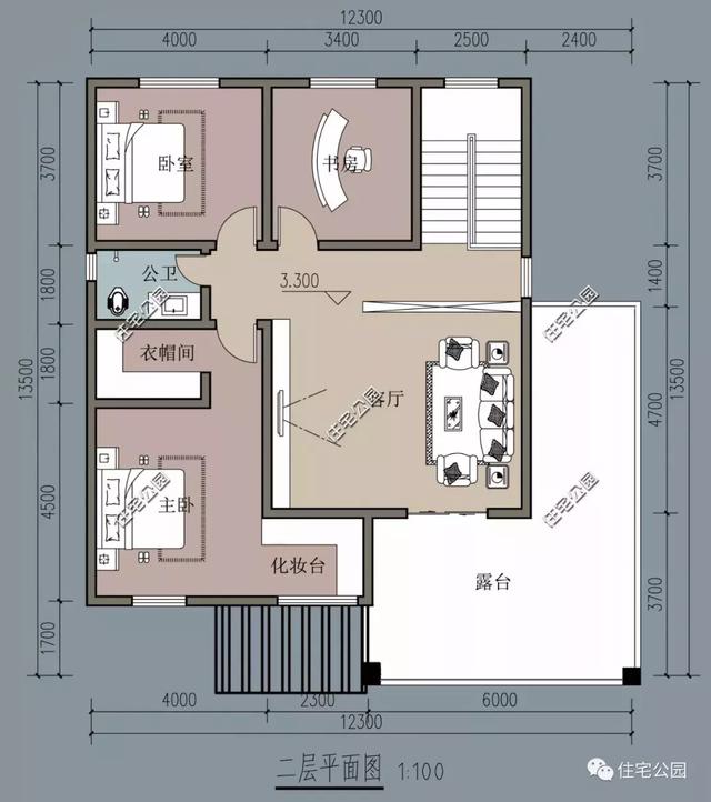 5套占地100平的時尚二層小洋樓圖，2026年新款