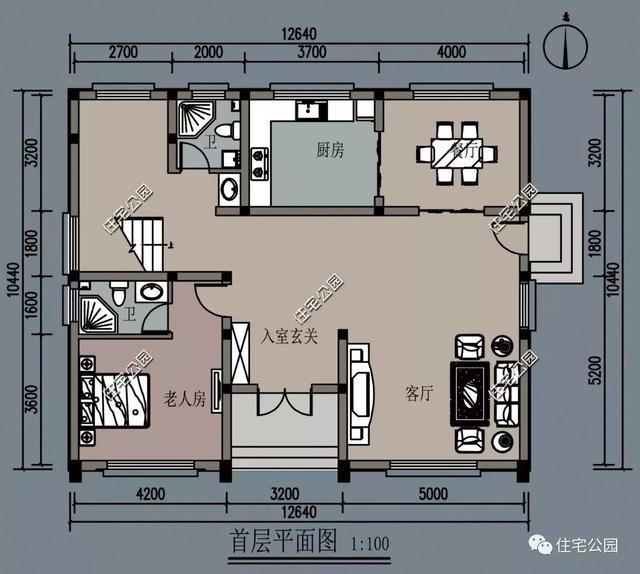 5套占地100平的時尚二層小洋樓圖，2026年新款