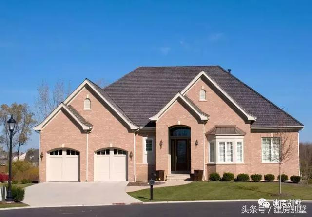 9款美式別墅外觀效果圖實拍，喜歡這種風格