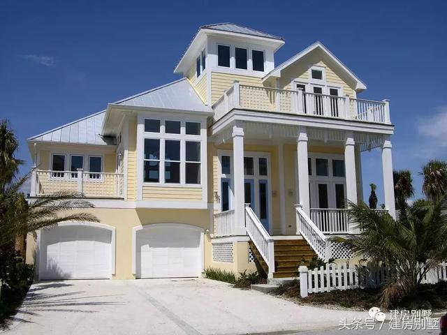 9款美式別墅外觀效果圖實拍，喜歡這種風格