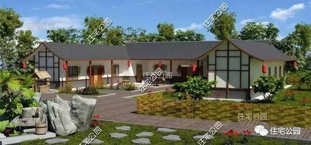 小伙農村自建三合院全記錄，附方案圖和效果圖