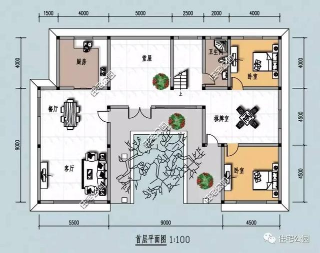 5套接地氣的農村三合院方案圖，挑來挑去還是最喜歡第3套