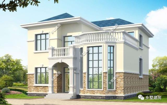 10X12米農村二層經典樓房設計方案，全國各地搶著建