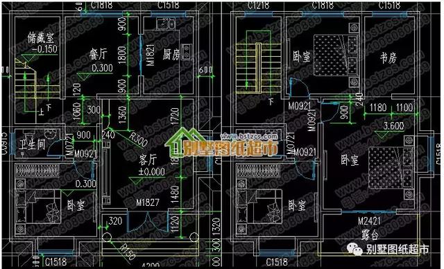幾款面寬10米以下的農村自建房設計，小宅基也能用