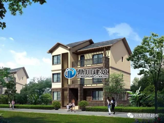 幾款面寬10米以下的農村自建房設計，小宅基也能用