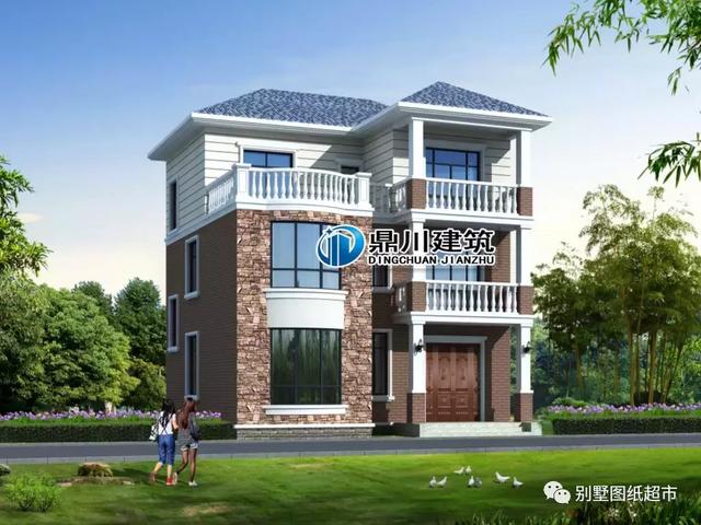 幾款面寬10米以下的農村自建房設計，小宅基也能用