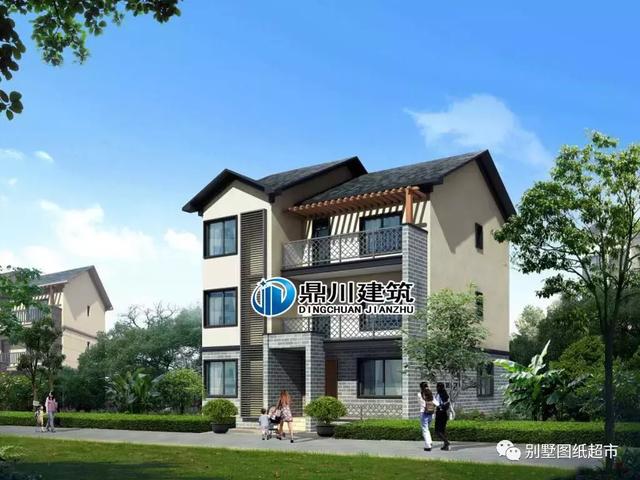 幾款面寬10米以下的農村自建房設計，小宅基也能用