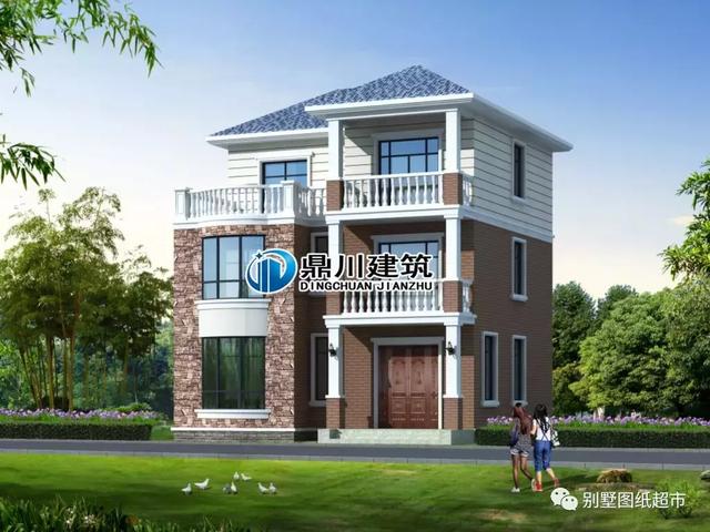 幾款面寬10米以下的農村自建房設計，小宅基也能用