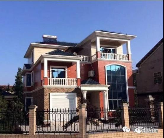 自建房實(shí)景照和效果圖對(duì)比，建好真不比效果圖差