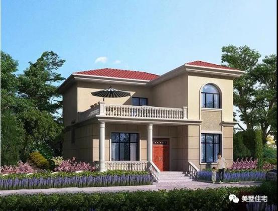 自建房實(shí)景照和效果圖對(duì)比，建好真不比效果圖差