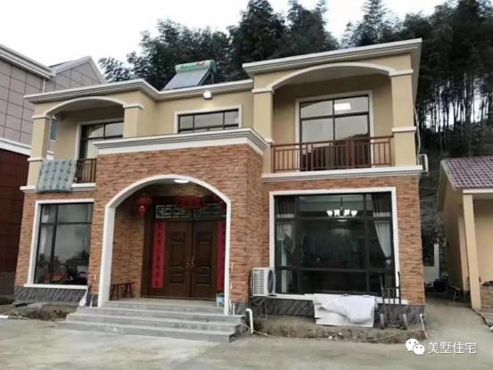 自建房實(shí)景照和效果圖對(duì)比，建好真不比效果圖差