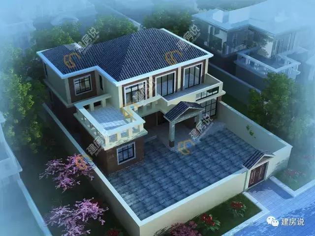 3款帶庭院的農村自建房方案，休閑宜居