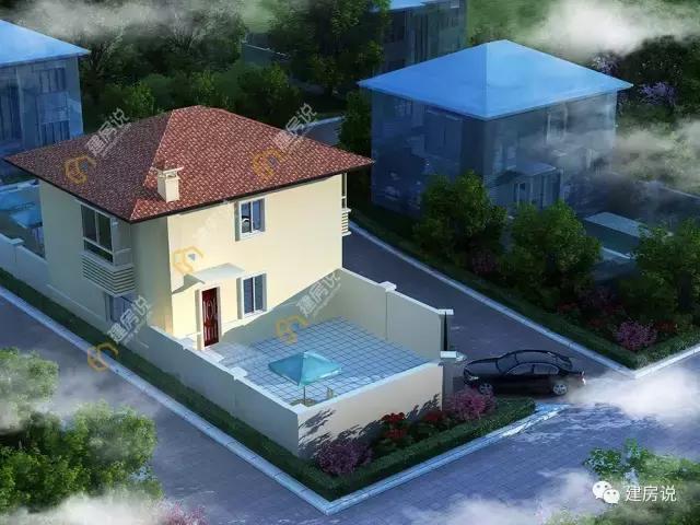 3款帶庭院的農村自建房方案，休閑宜居