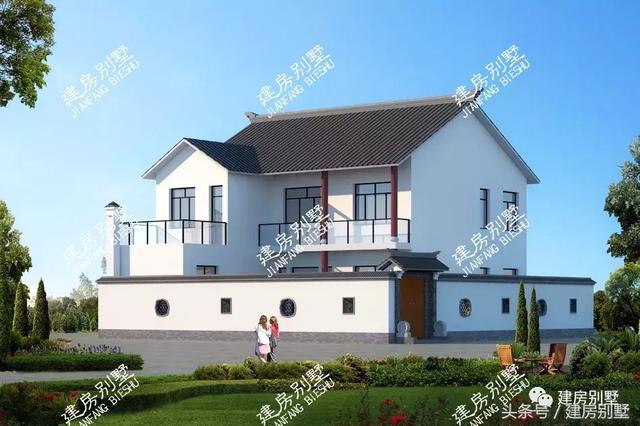 幾款中式別墅方案，傳統中式、新中式、現代中式都有