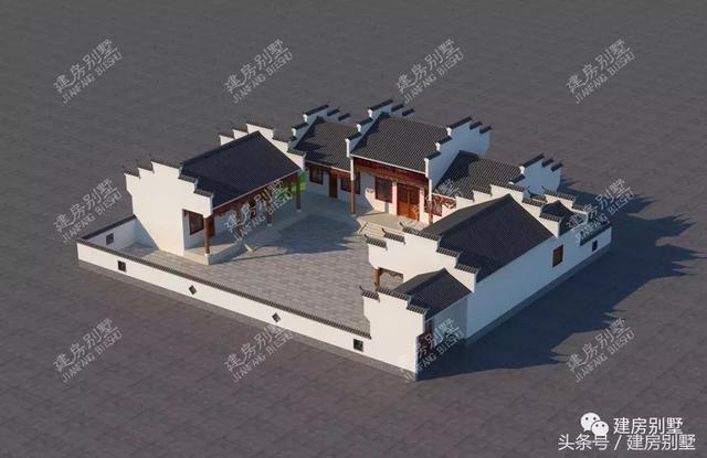 幾款中式別墅方案，傳統中式、新中式、現代中式都有