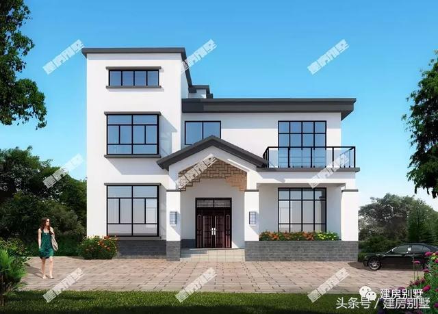 幾款中式別墅方案，傳統中式、新中式、現代中式都有