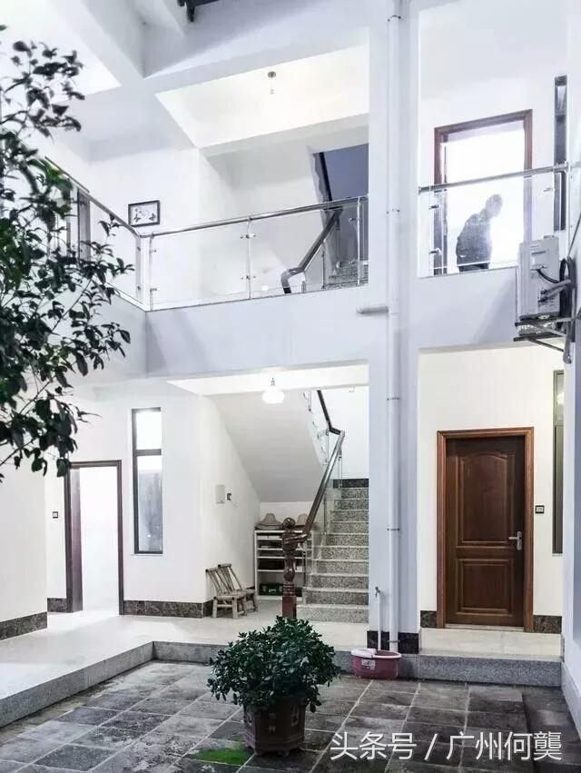 廣東農村一中式別墅實拍，路過的都駐足欣賞