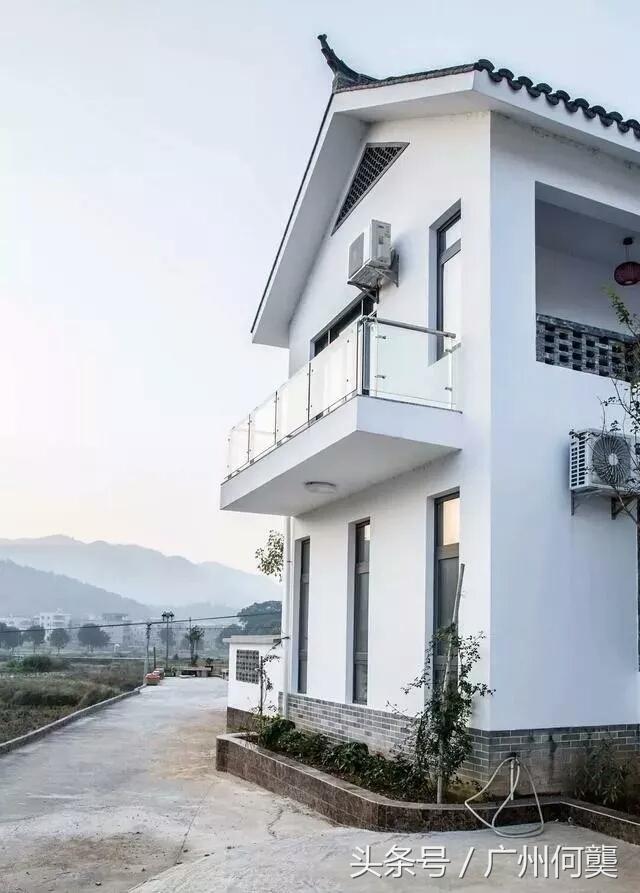 廣東農村一中式別墅實拍，路過的都駐足欣賞