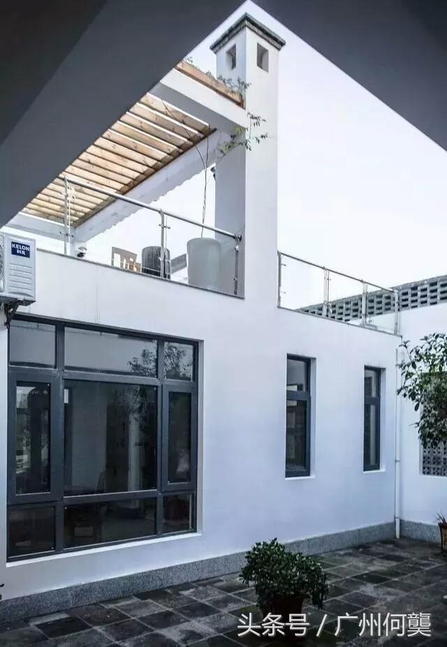 廣東農村一中式別墅實拍，路過的都駐足欣賞