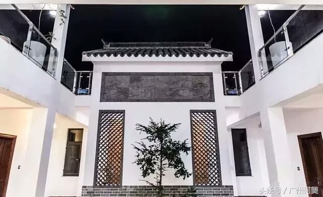 廣東農村一中式別墅實拍，路過的都駐足欣賞