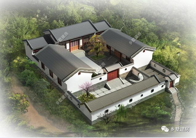 30套傳統(tǒng)中式住宅效果圖集，看完都點(diǎn)贊