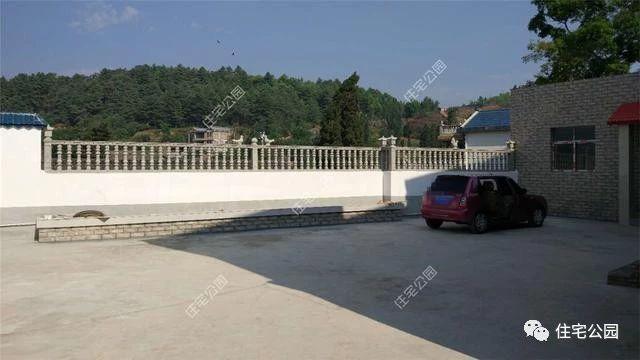 幾套農村自建別墅外觀實景圖，附戶型圖和施工過程