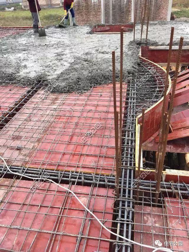 幾套農村自建別墅外觀實景圖，附戶型圖和施工過程