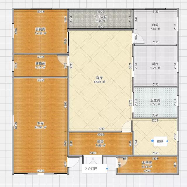 農(nóng)村12米×12米自建三層別墅的設(shè)計(jì)圖，有比較好的推薦嗎？