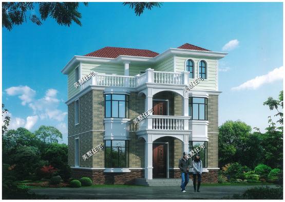 10套農(nóng)村三層自建房外觀圖，農(nóng)村建保證不土