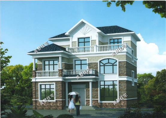 10套農(nóng)村三層自建房外觀圖，農(nóng)村建保證不土