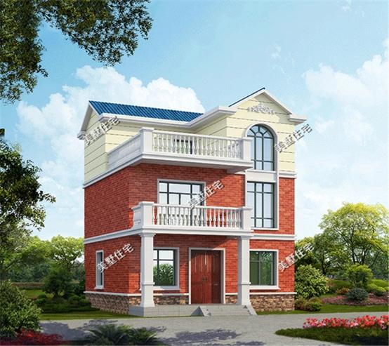 10套農(nóng)村三層自建房外觀圖，農(nóng)村建保證不土