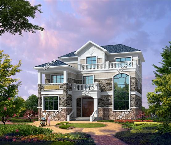 10套農(nóng)村三層自建房外觀圖，農(nóng)村建保證不土