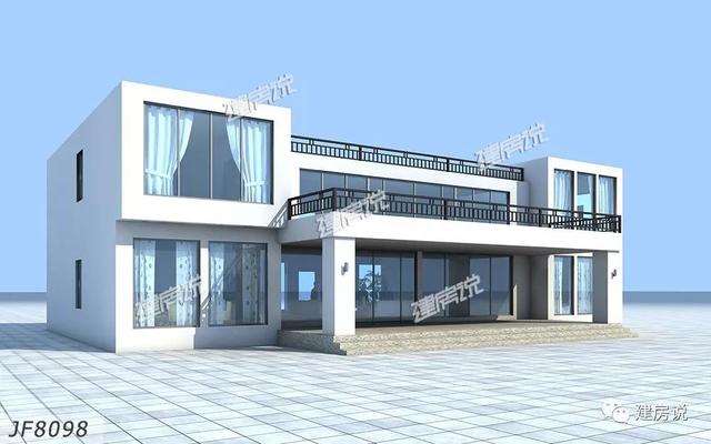 12款現代時尚的小別墅外觀圖，看膩了歐美別墅換換