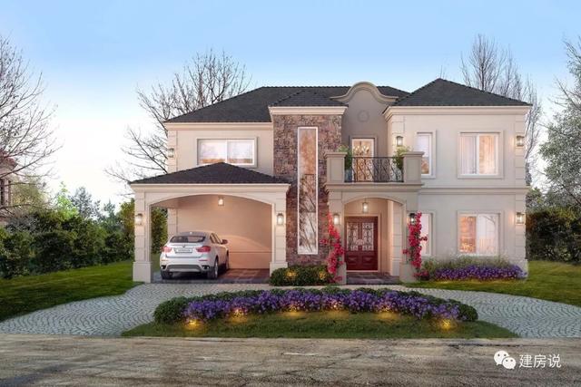 12款現代時尚的小別墅外觀圖，看膩了歐美別墅換換