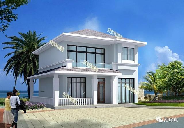 12款現代時尚的小別墅外觀圖，看膩了歐美別墅換換