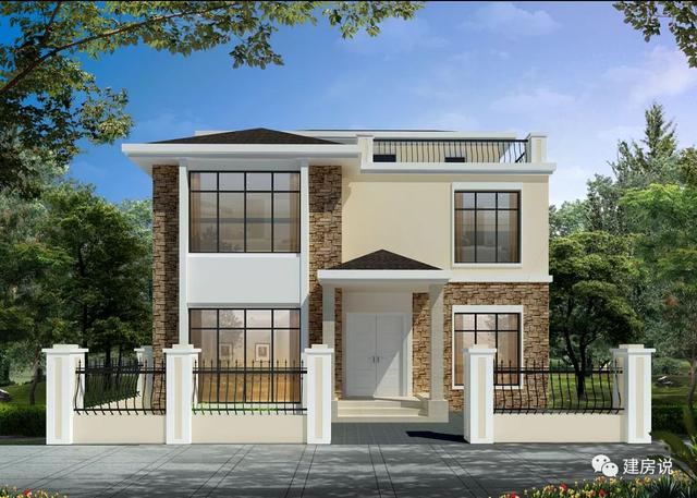 12款現代時尚的小別墅外觀圖，看膩了歐美別墅換換
