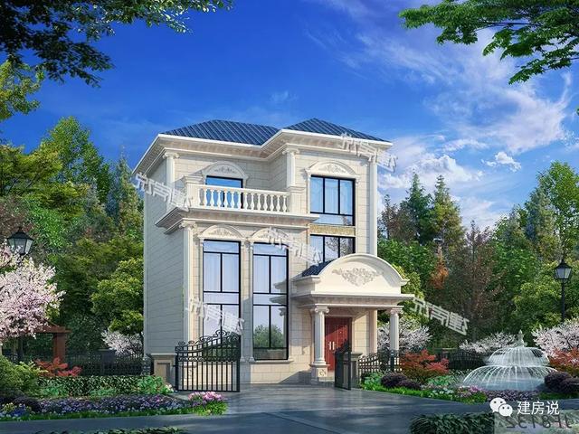 80平內新農村別墅房屋設計圖，小戶型也能建出大效果