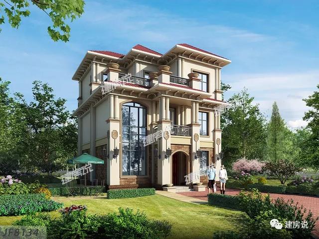 80平內新農村別墅房屋設計圖，小戶型也能建出大效果