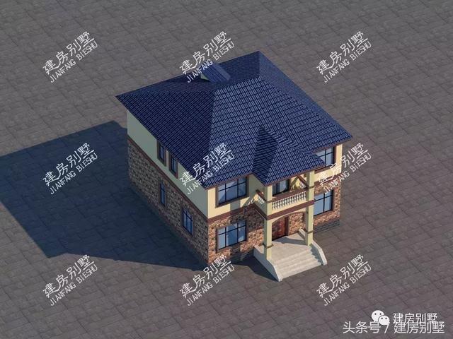 面寬11米左右的兩層別墅小樓設(shè)計圖，這2款很受歡迎