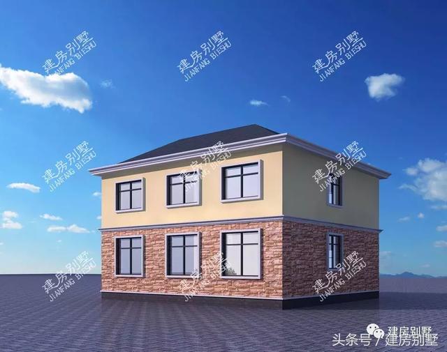 面寬11米左右的兩層別墅小樓設(shè)計圖，這2款很受歡迎