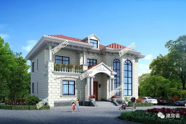 5款全新設計的兩層小樓房設計圖，回家建一棟，不再漂泊