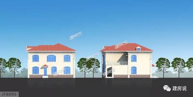 5款全新設計的兩層小樓房設計圖，回家建一棟，不再漂泊