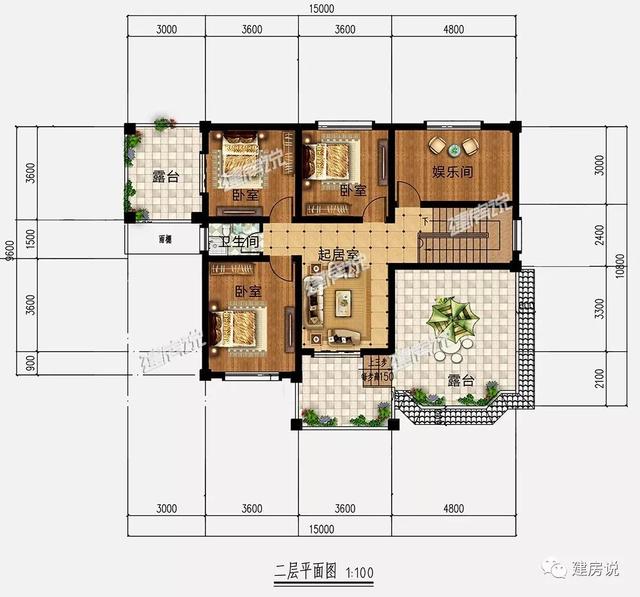 5款全新設計的兩層小樓房設計圖，回家建一棟，不再漂泊