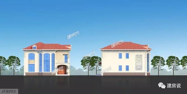 5款全新設計的兩層小樓房設計圖，回家建一棟，不再漂泊