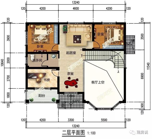 5款全新設計的兩層小樓房設計圖，回家建一棟，不再漂泊